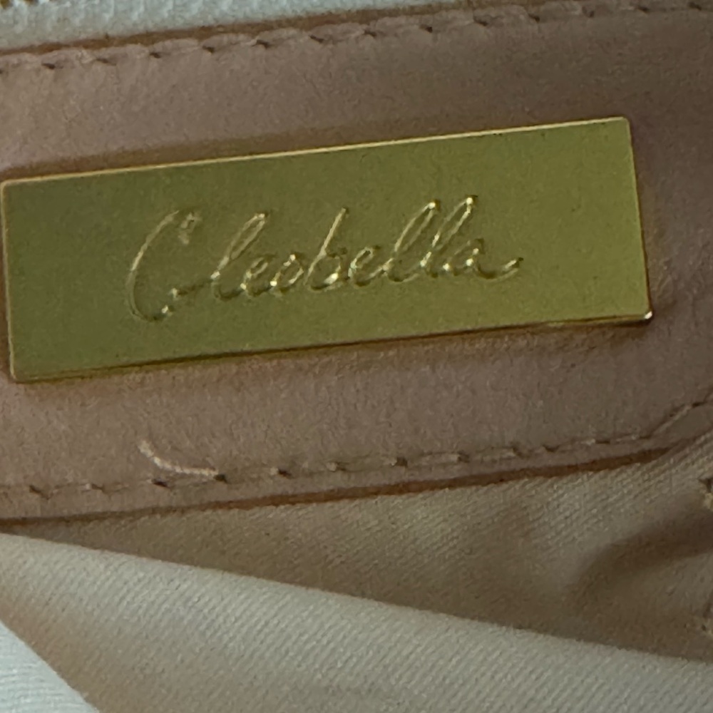 Cleabella Braided Handle Cream Women‎ Bag - Picture 7 of 8